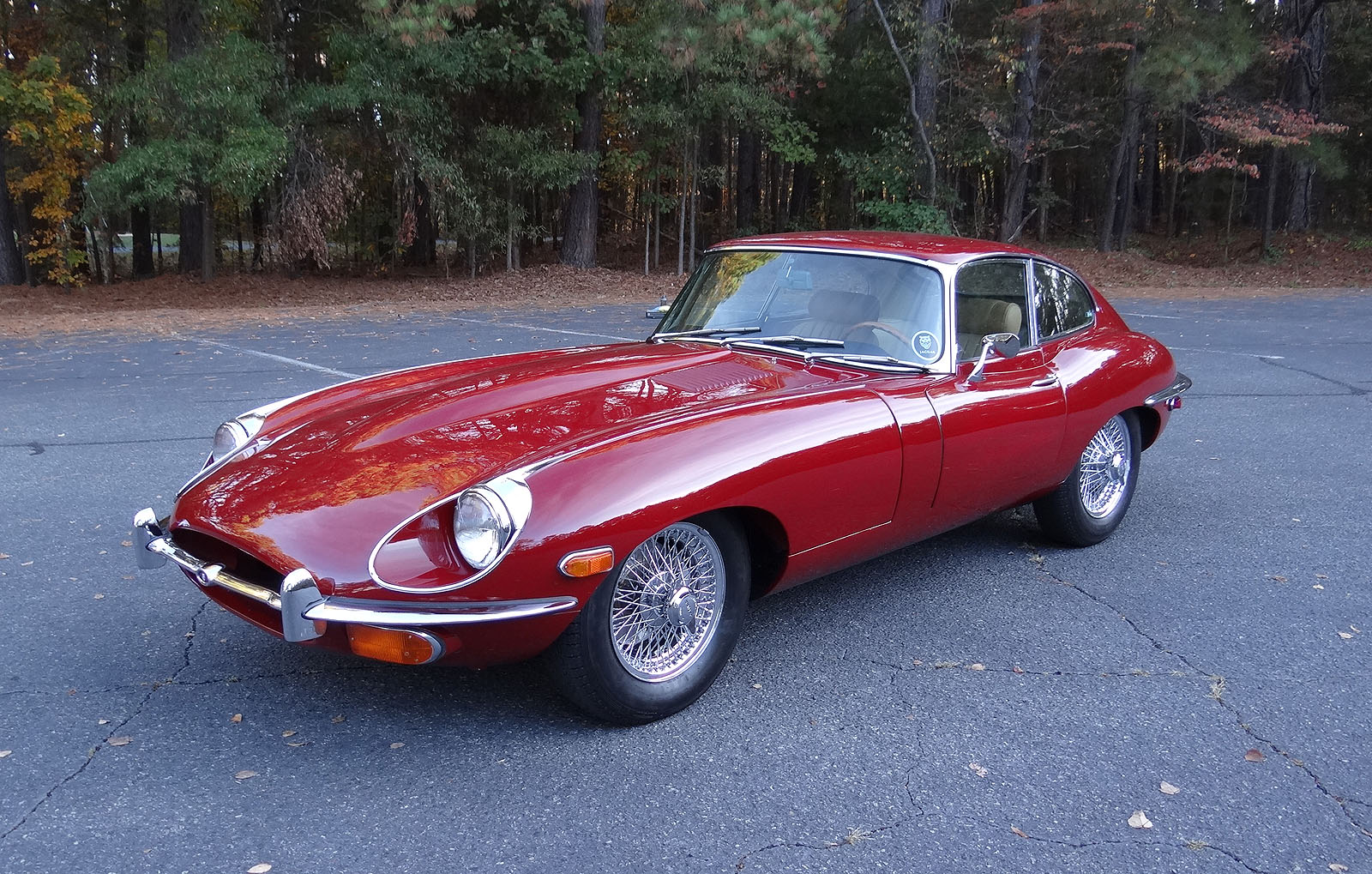 SOLD: 1970 Jaguar E-type Series 2 Fixed Head Coupe