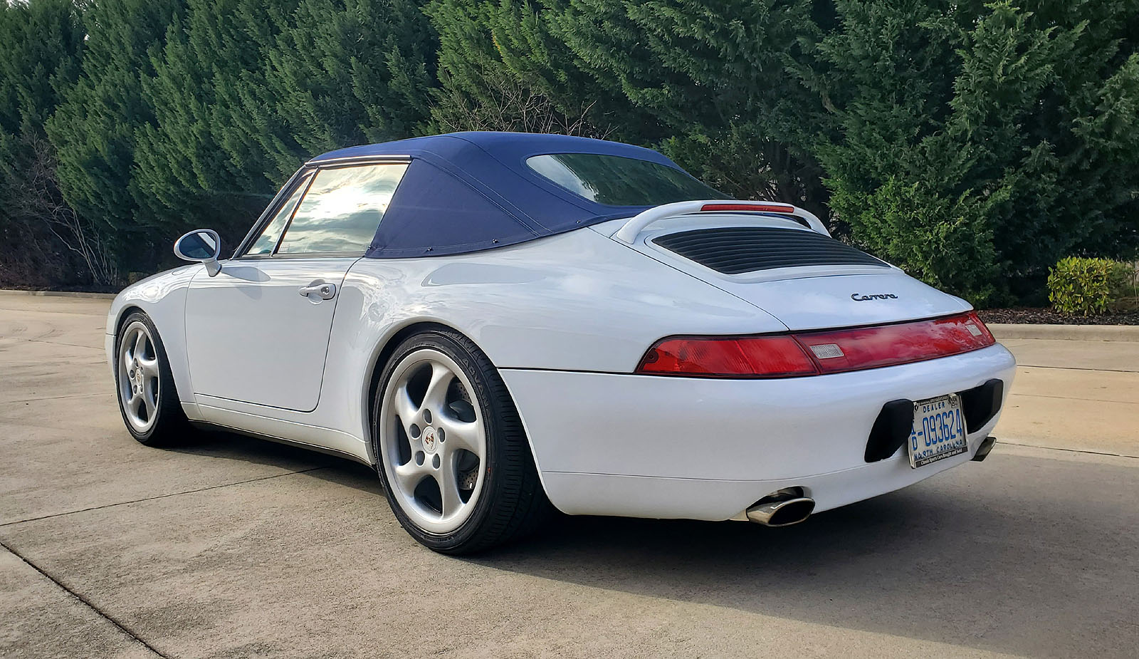 NEW ARRIVAL: 1997 Porsche 911 Carrera Cabriolet 6-speed with only 50,500 original miles.